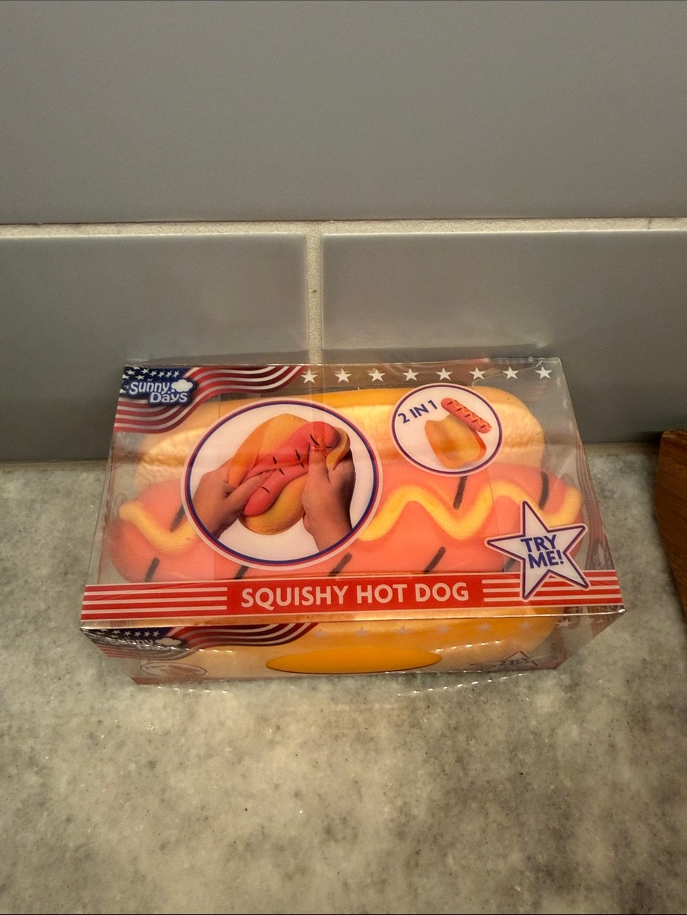 Sunny Days Squish Hot Dog 2 in 1